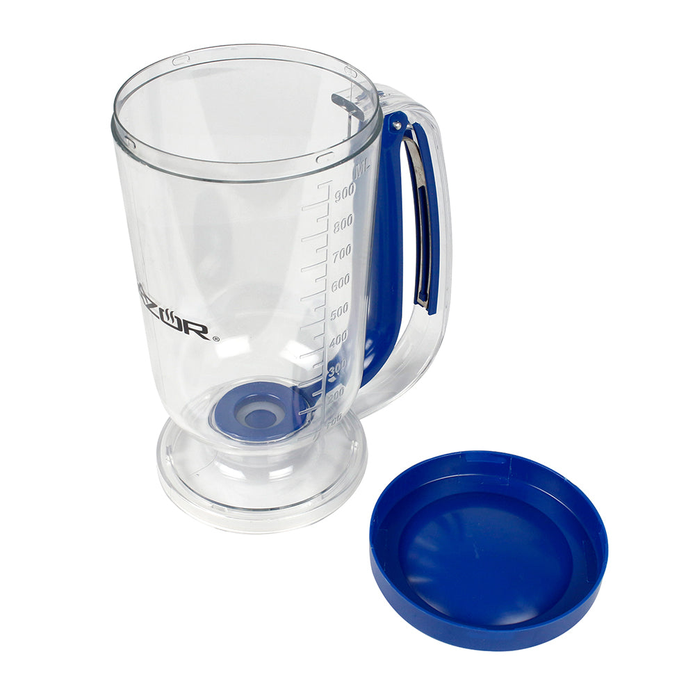 Razor Batter Dispenser With Squeeze Trigger And Non-Drip Valve 30 Ounc ...
