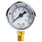 1/8" NPT Air Compressor Hydraulics Pressure Gauge 0-200 PSI Side Mount 1.5" Face