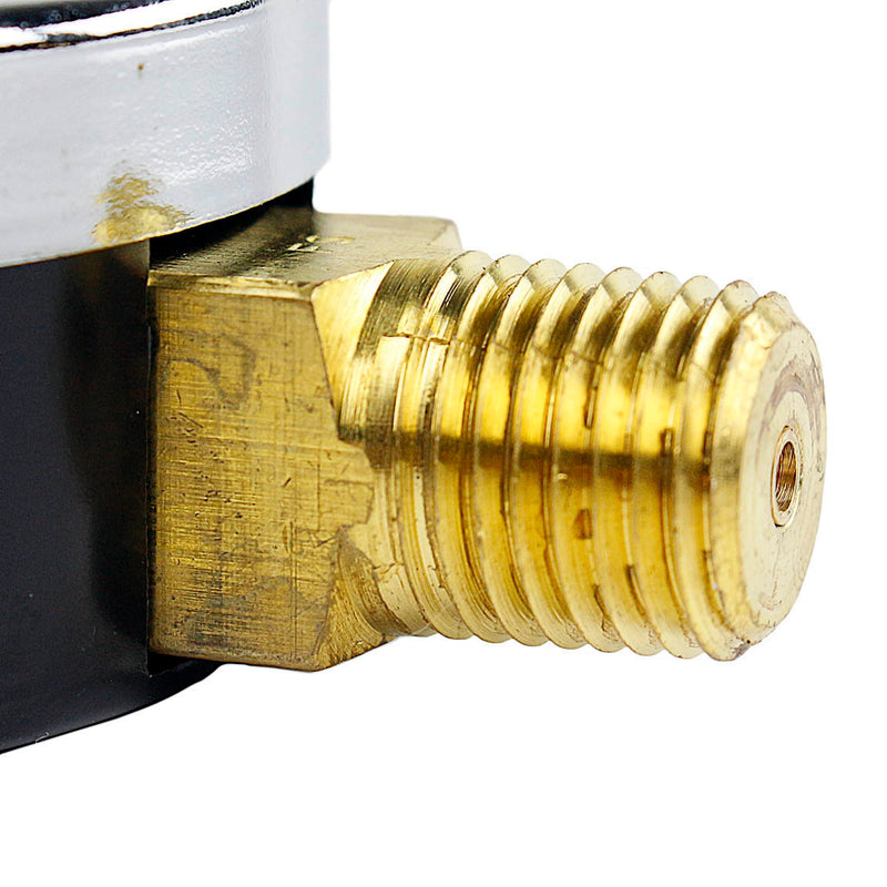 1-1/2" Dry Pressure Gauge 0-300 PSI Lower Mount 1/8" NPT Air Compressor Gauge
