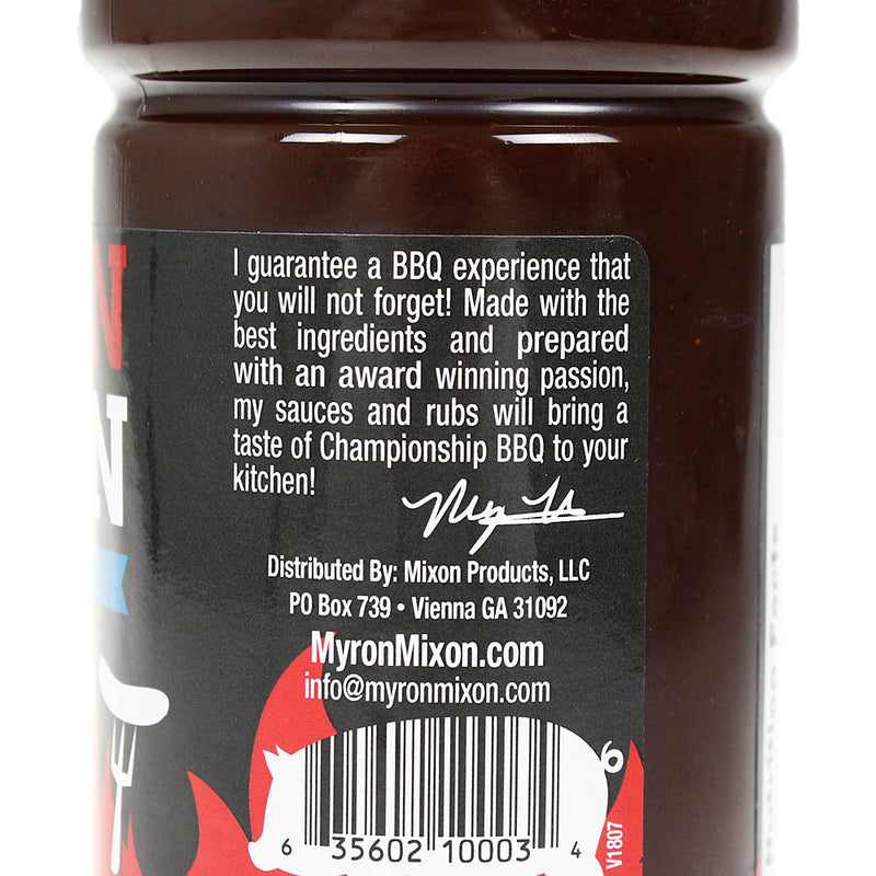 Myron Mixon Hickory BBQ Sauce Made By A 4-Time BBQ World Champion Cook 18 oz.