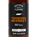 Southern City Flavors Tennessee Whiskey Sweet And Mild BBQ Sauce With Honey 15oz