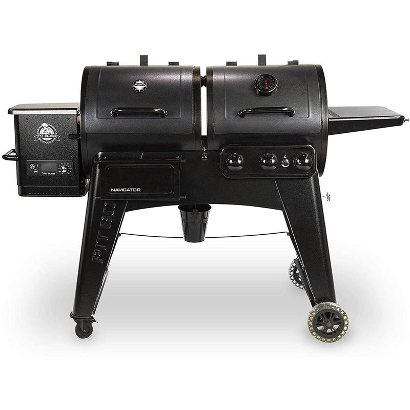 Pit Boss Gas Pellet Combo Grill with Cover PB1230G Navigator Series 10529