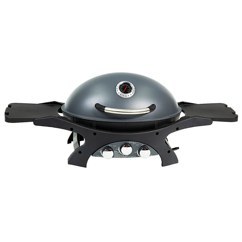 Pit Boss Sportsman 3 Burner Portable Gas Grill with Cover in Grey PB3BPGG 10852