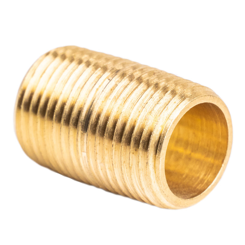 3/8" NPT X Male Close Pipe Nipple Threaded Brass Fitting Pipe Connector