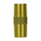 1/2" NPT x 2" Inch Solid Yellow Brass Nipple Extension 1200 PSI Maximum 117F2