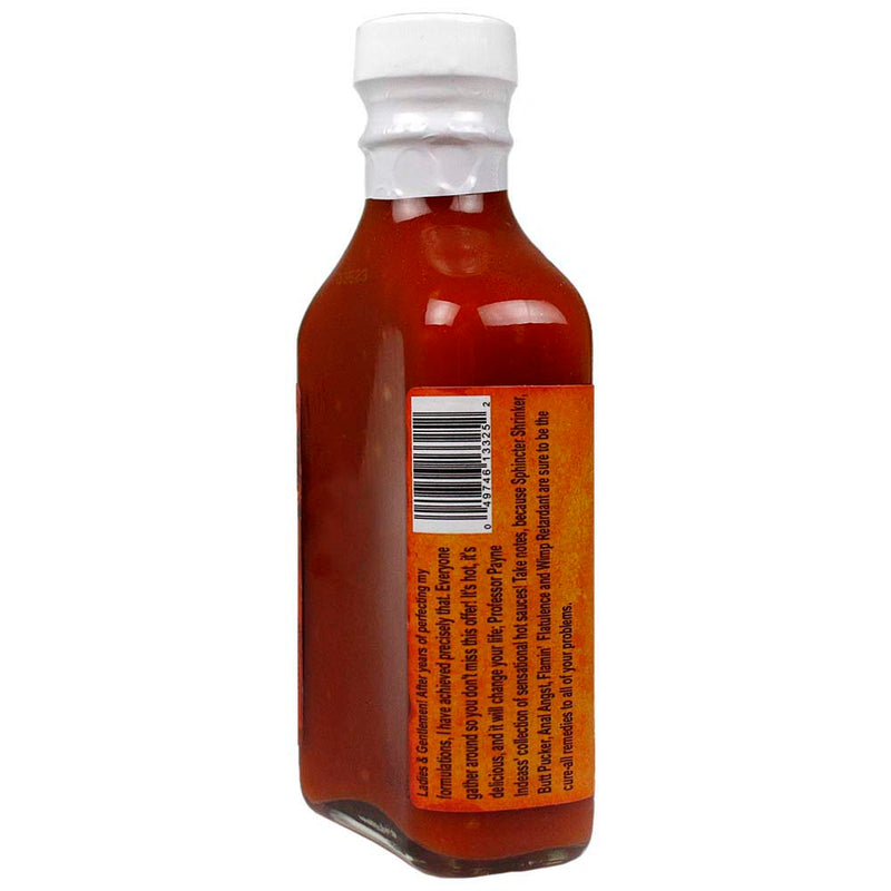 Sauce Crafters Professor Payne Indeass's Butt Pucker Hot Sauce 5.7 oz Bottle