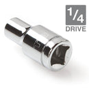 6 Point 1/4" Drive x 7/32" Shallow Socket Premium Vanadium Steel TEKTON 14101