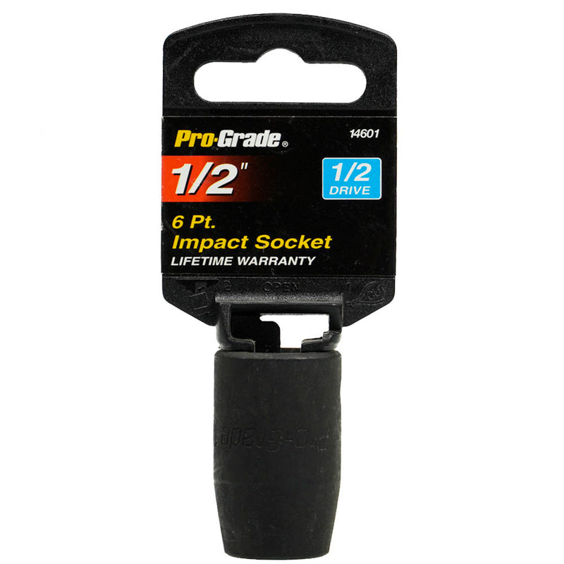 ﻿1/2" 6-Point Impact Socket SAE 1/2" Drive Pro ﻿Grade Brand