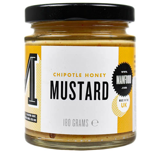 Manfood 6oz Chipotle Honey Mustard with Sweet Heat Flavor Dip or Marinade 150178