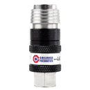 Coilhose 150USE 5 in 1 Automatic Safety Exhaust Coupler 1/4" Body x 1/4" FNPT
