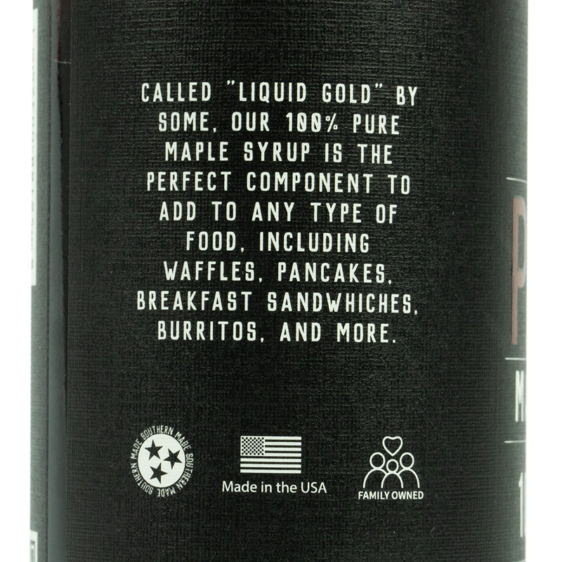 Southern City Flavors 100% Pure Real Maple Syrup 12 Oz Made in Small Batches