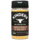Kinder's Smoky Garlic & Sea Salt Seasoning Beef Pork All Purpose 6.75 Oz Bottle