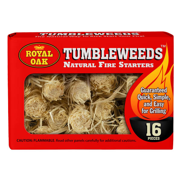 Royal Oak Tumbleweeds Natural Fire Starters 16 Pack