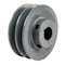 Cast Iron 4" Dual Groove Belt A Section 4L Pulley with 7/8 " Sheave Bushing