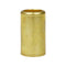 Brass Ferrule 0.525" Outer Diameter 7/16" Inner Diameter Smooth Crimp Design