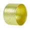 Brass Ferrule 3/4" Outer Diameter 1/2" Inner Diameter Smooth Crimp 32565