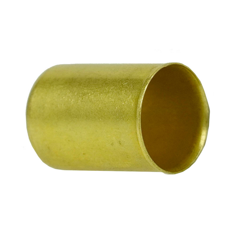 Brass Ferrule 11/16" Outer Diameter 7/16" Inner Diameter Smooth Crimp 32566