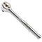 Zero Degree 1/4" Inch Drive Gearless Ratchet Nickel Plated 1" Turning Arc 38150