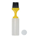 Silicone Brush Basting Bottle 250 Milliliter With Brush Lid And Seal Lid Yellow