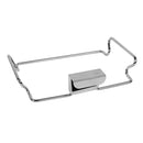 Mr Bar-B-Q Grill-Mount Trash Bag Holder With Chrome Finish For Waste Management