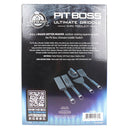 Pit Boss Ultimate Griddle 5 Piece Tool Kit with Spatulas Scraper and Brush 40930