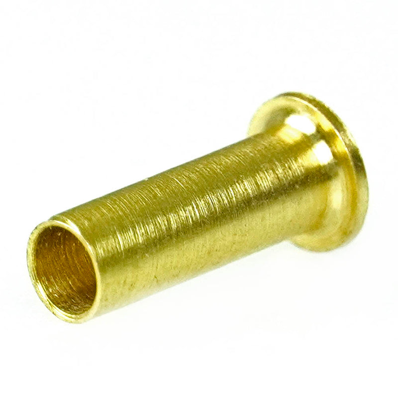 1/4 Inch Brass Compression Insert Fitting for Air Water Fuel Oil Applications