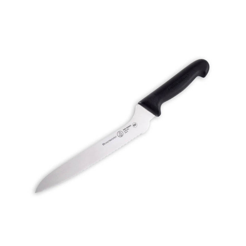 Messermeister Pro Series 8" Offset Scalloped Versatile Stainless Steel Knife