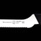 Messermeister Pro Series 8" Offset Scalloped Versatile Stainless Steel Knife