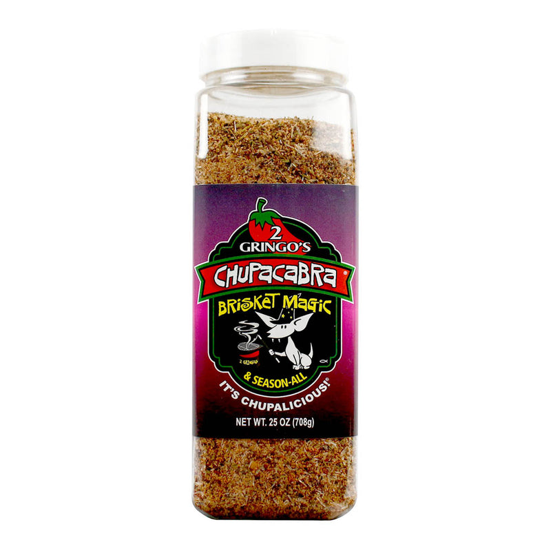 2 Gringos Chupacabra Brisket Magic Blend All Purpose Single Seasoning 25 oz