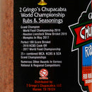 2 Gringos Chupacabra Ribnoxious Rub 11.5 Oz Sweet Savory Touch of Heat Seasoning