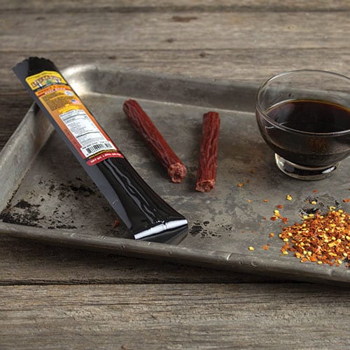 Lucky Jerky Sweet & Spicy Beef Stick 1.25 Oz Single All Natural Small Batch 5148
