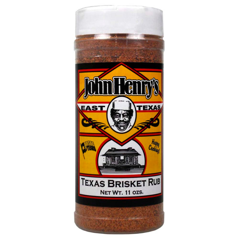 John Henry's Store Texas Brisket Rub Seasoning 11 Oz Bottle All Purpose 55094