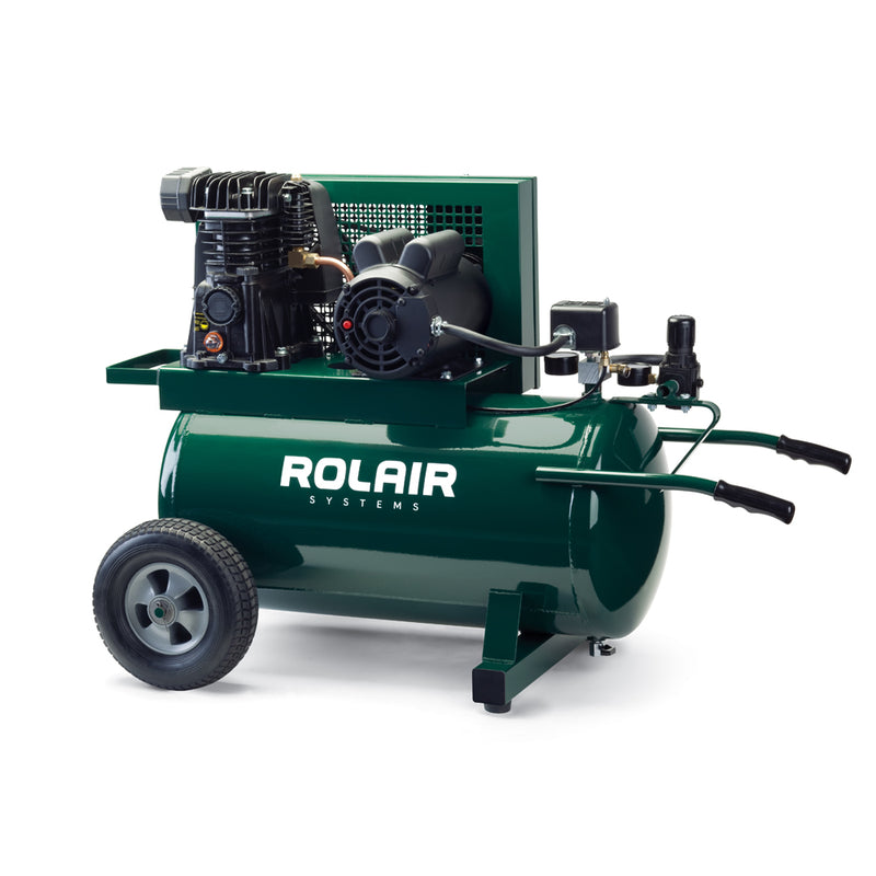 Rolair 5520MK103A-0001 20 Gallon Portable Air Compressor 1.5 HP 115/230 Volt