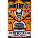 John Henry's Store State Fair Rub Seasoning 12 Oz Bottle All Purpose 55368