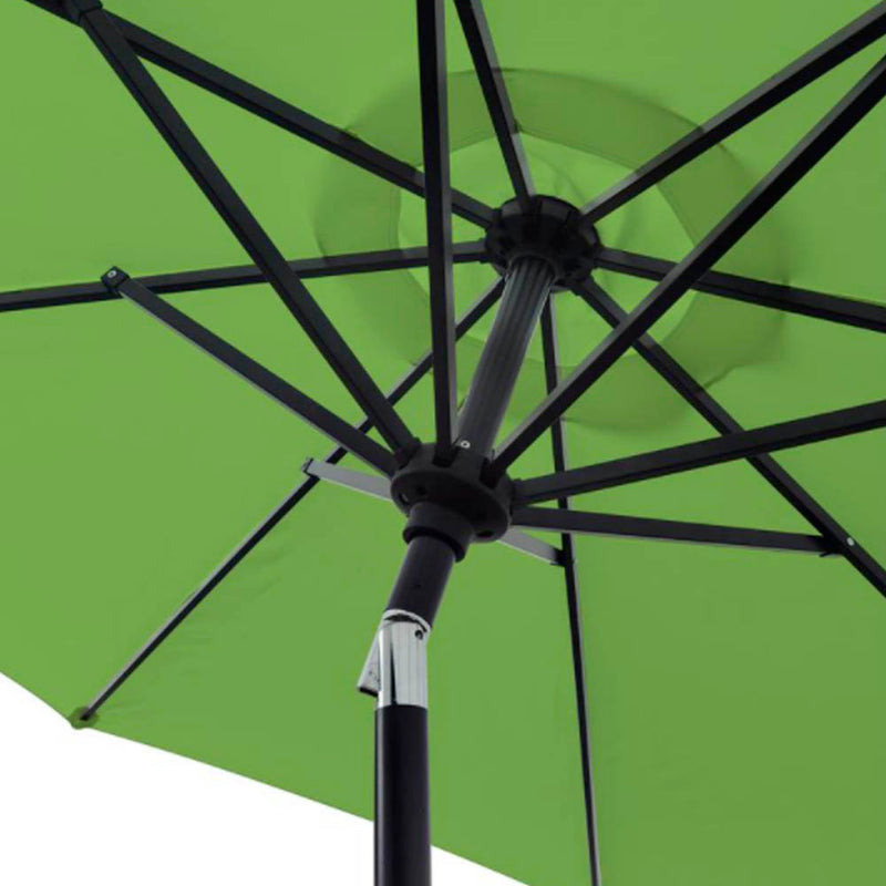 Bond 9' Ft Aluminum Market Umbrella Spring Green Color Polyester Canopy 59634