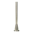 3/8" Snack Stick Stainless Steel Stuffing Tube Funnel 1-9/16" Base LEM 606A
