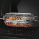 Napoleon Rotisserie Grill Basket Easy Clean Stainless Steel Square or Hex 64000