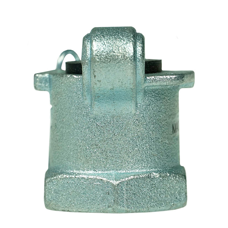 1" Female National Pipe Thread Iron Ductile Pipe Coupling With Female End 66012