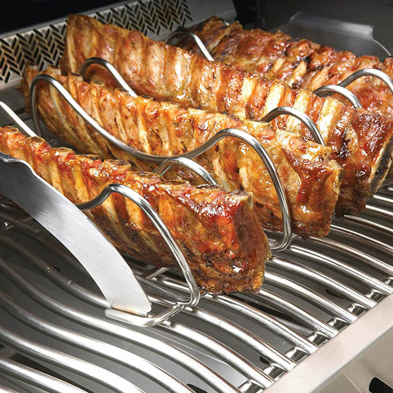 Napoleon Grill PRO Series Rib and Roast Rack Stainless Steel 70009