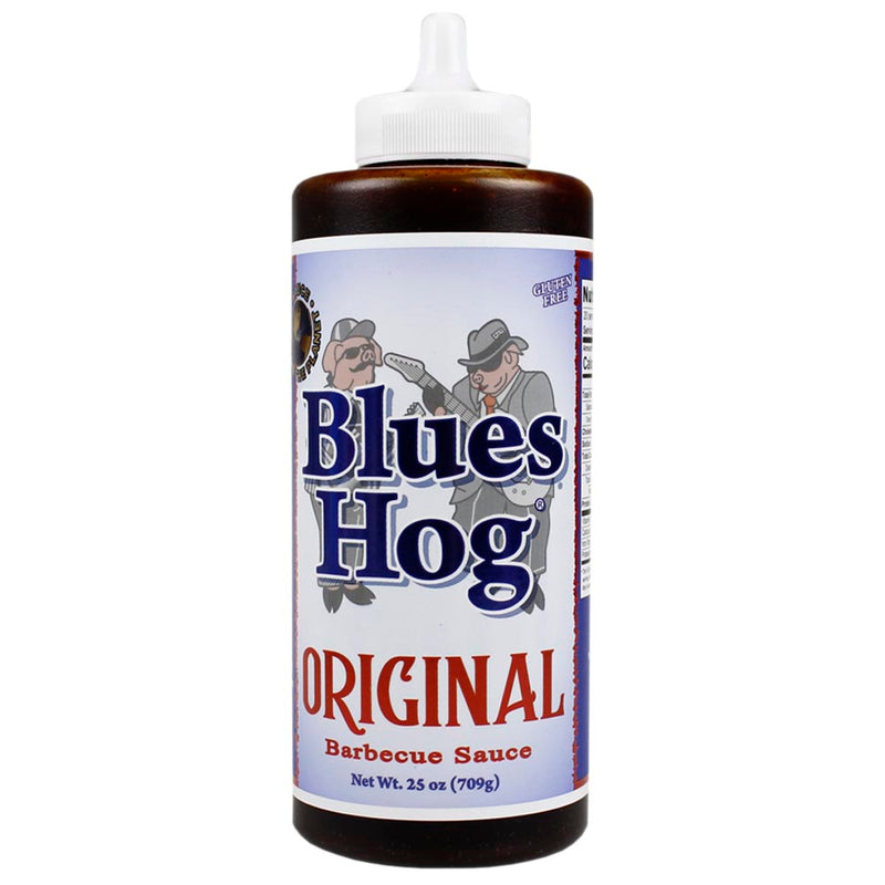 Blues Hog Original BBQ Sauce 25 Oz Squeeze Bottle Sweet Spicy Gluten Free