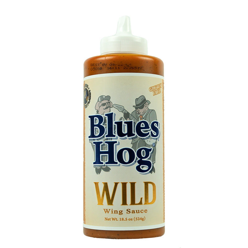 Blues Hog Wild Wing Sauce Southern Flare Gluten Free 18.5 Oz Squeeze Bottle