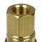 Milton 1/4" FNPT Female M-Style KWIK-CHANGE Coupler Brass 300 PSI Maximum 715BK