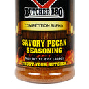 Butcher BBQ Savory Pecan Signature Blend 12.2 Oz BBQ Rub Seasoning Gluten Free