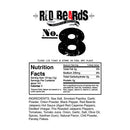 Red Beards No. 8 Number Eight Dry Rub and Seasoning 5 Oz Bottle Gluten Free