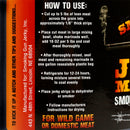 Smoking Gun 1/2 Gallon 64 Oz Jerky Marinade Smokey Wild West Hickory Flavor