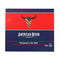 Leather Impressions RFID Hunter Leather Center Flap Bifold Wallet American Bison