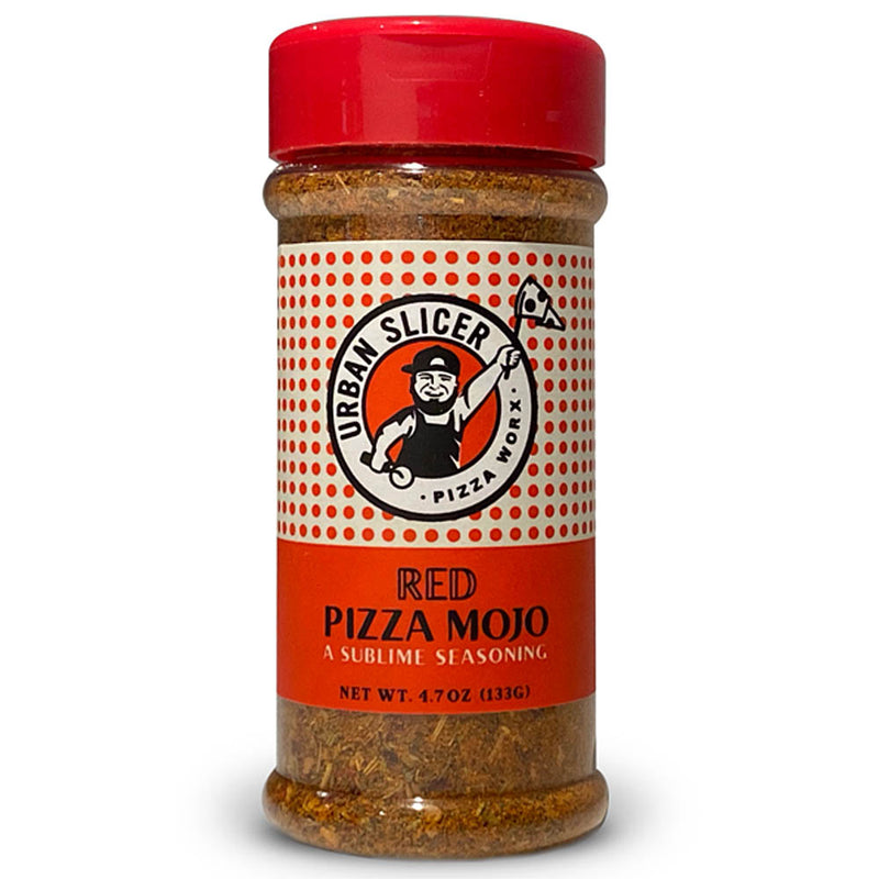 Urban Slicer RED Pizza Mojo Seasoning 4.7 Oz All Purpose Shaker Bottle 84106