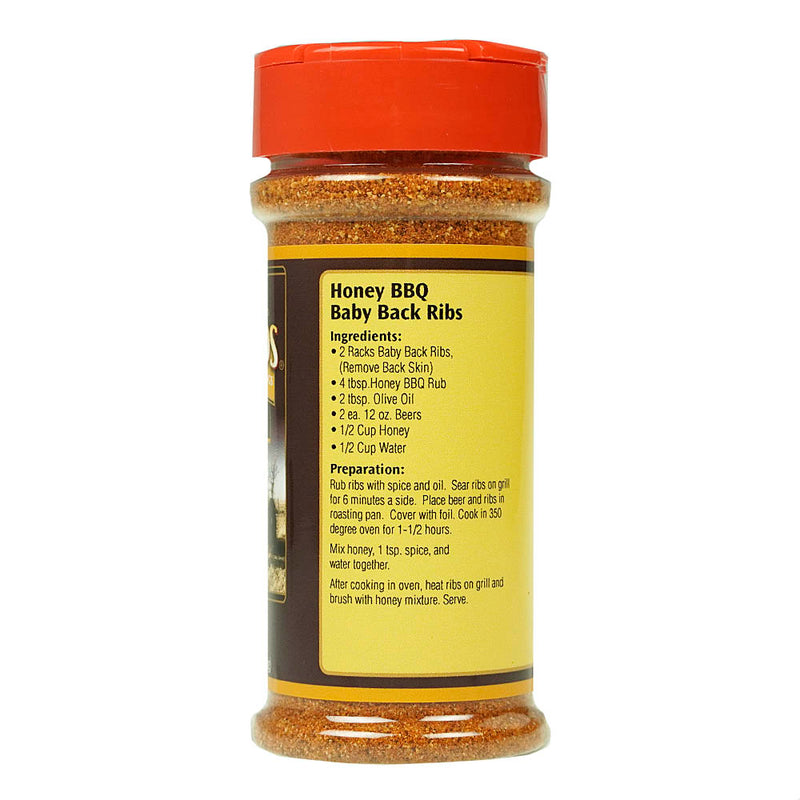 LEM Sizzlin' Honey BBQ Rub Sweet & Smoky All Purpose Seasoning Backwoods 4.95 oz