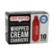Chef Master Professional Whipped Cream Chargers Nitrous Oxide Canisters 10 Pack