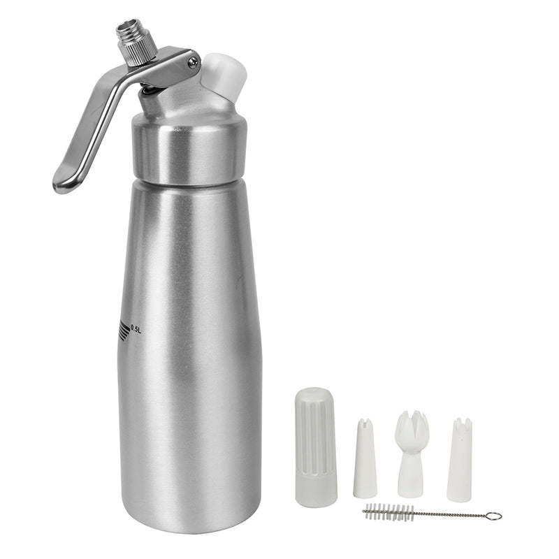 Chef Master Stainless Steel 1 Liter Whipped Cream Dispenser